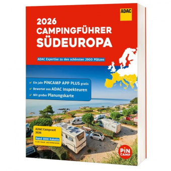 ADAC Campingführer 2026, díl 1 Sudeuropa